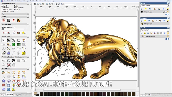 thiết kế Artcam thiết kế Artcam