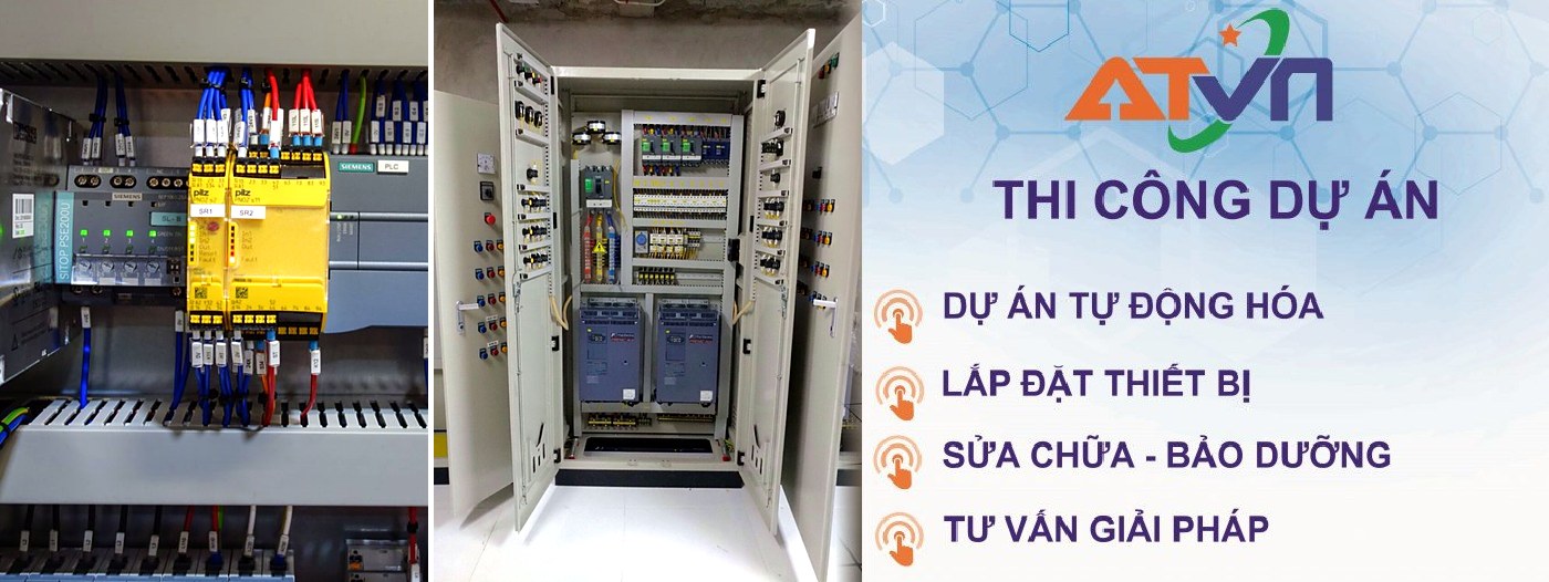 ATVN thi công dự án tự động hóa, tủ điện PLC