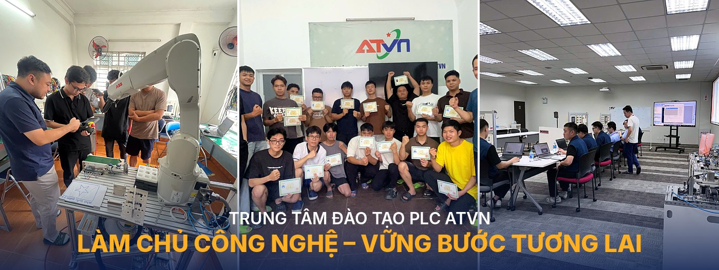 Trung tâm đào tạo PLC ATVN - Làm chủ công nghệ, vững bước tương lai